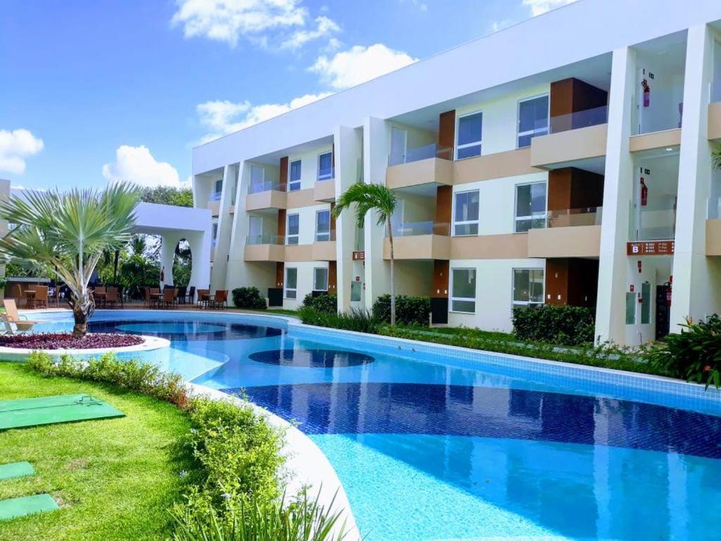 Apto Guarajuba Praia Condominio Porto Smeralda-100 Metros Da Praia Esterno foto